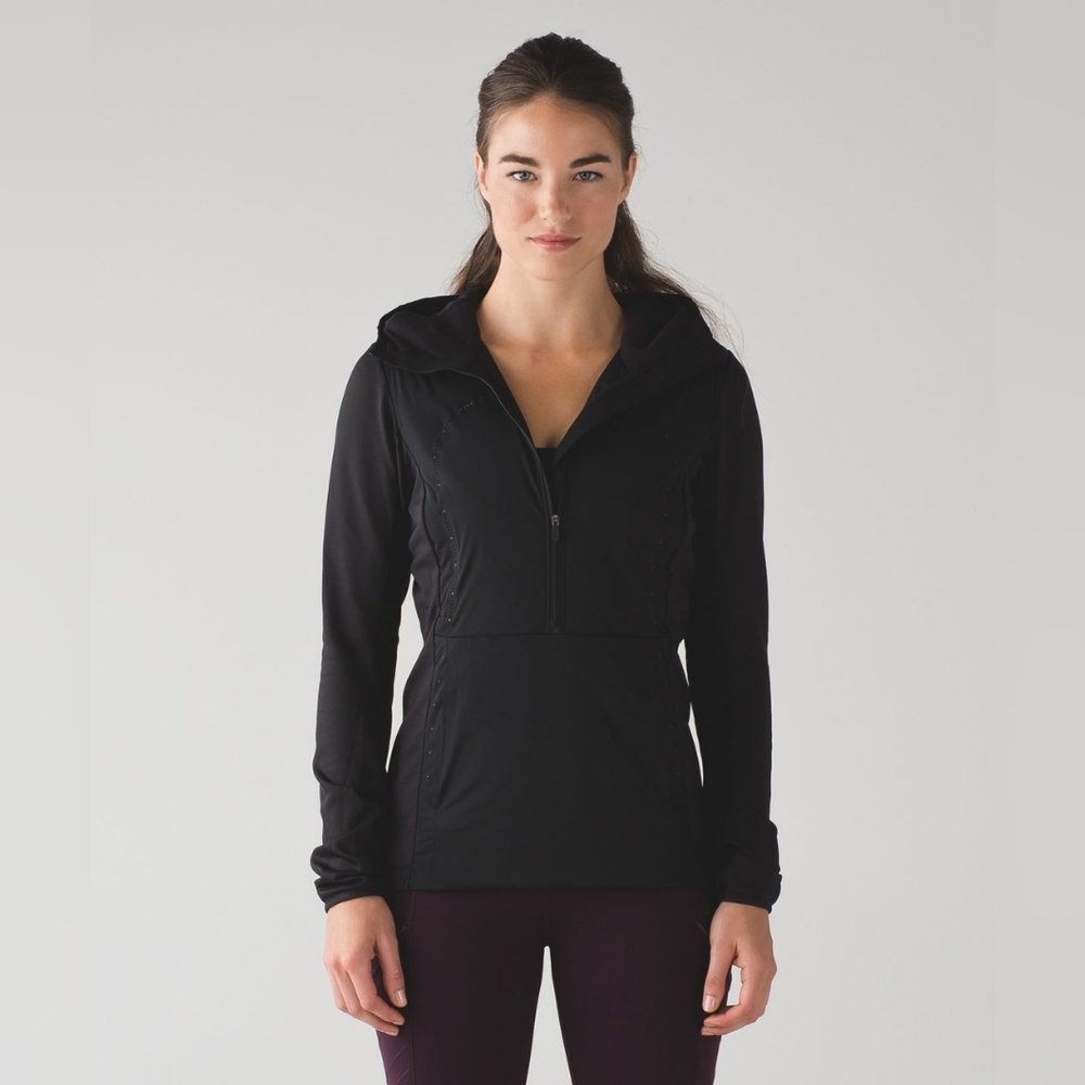 Lululemon Run For Cold Pullover Black